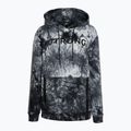 Női STRONG ID Tie-Dye pulóver kapucnis pulóver Fekete Z2T00490 5