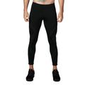 Férfi STRONG ID geometrikus kompressziós edző leggings fekete Z2B00259