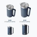 Kávéfőző YETI French Press 1,9 l navy 14