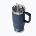 Termoszbögre YETI Rambler Straw 739 ml navy 3