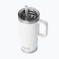 Termoszbögre YETI Rambler Straw 739 ml white 3