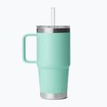 Termoszbögre YETI Rambler Straw 739 ml seafoam 2