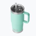 Termoszbögre YETI Rambler Straw 739 ml seafoam 3