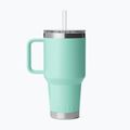 Termoszbögre YETI Rambler Straw 1000 ml seafoam 2