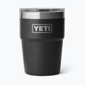 Termosz YETI Rambler Stackable 473 ml black