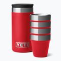 Túra poharak YETI Shot 48 ml 4 pcs. rescue red