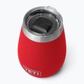 Termoszbögre YETI Rambler Wine Tumbler 295 ml rescue red 3
