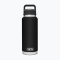 Termosz palack YETI Rambler Chug 1064 ml black