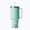 Termoszbögre YETI Rambler Straw 1200 ml seafoam