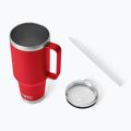 Termoszbögre YETI Rambler Straw 1200 ml rescue red 4