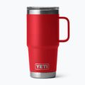 Termoszbögre YETI Rambler Travel Tumbler 591 ml rescue red