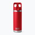 Termosz palack YETI Rambler C Straw 532 ml rescue red 3