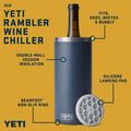 Borszék hűtőszekrény YETI Wine Chiller navy 9