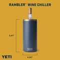 Borszék hűtőszekrény YETI Wine Chiller navy 10