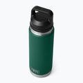 Termosz YETI Rambler Chug 760 ml black forest green 3