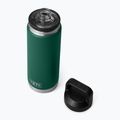 Termosz YETI Rambler Chug 760 ml black forest green 4