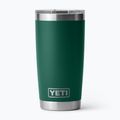 Termoszbögre YETI Rambler Tumbler 591 ml black forest green