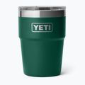 Termosz YETI Rambler Stackable 473 ml black forest green