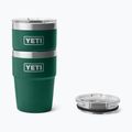 Termosz YETI Rambler Stackable 473 ml black forest green 4