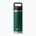 Termosz YETI Rambler Chug 532 ml black forest green