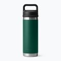 Termosz YETI Rambler Chug 532 ml black forest green 2