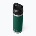 Termosz YETI Rambler Chug 532 ml black forest green 3