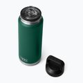 Termosz palack YETI Rambler Chug 1064 ml black forest green 4