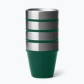 Túra poharak YETI Shot 48 ml 4 pcs. black forest green 3