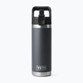 Termosz palack YETI Rambler C Straw 532 ml charcoal 3