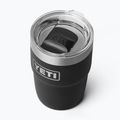 Termosz YETI Rambler Stackable 237 ml black 3