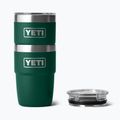 Termosz YETI Rambler Stackable 237 ml black forest green 4