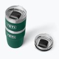 Termosz YETI Rambler Stackable 237 ml black forest green 5