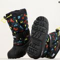 Sorel Flurry Print Boys fekete/fekete gyermek hócsizma 8