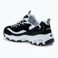 Női cipő SKECHERS D'Lites Biggest Fan black/white/silver 3