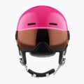 Salomon Grom Visor S2 gyermek síbukósisak rózsaszín L39916200 10