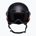 Salomon Grom Visor S2 gyermek síbukósisak fekete L39916300 2