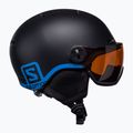 Salomon Grom Visor S2 gyermek síbukósisak fekete L39916300 4