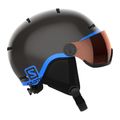 Salomon Grom Visor S2 gyermek síbukósisak fekete L39916300 8