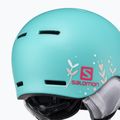 Gyermek síbukósisak Salomon Grom Visor S2 kék L40837000 7