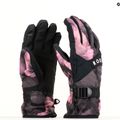 Női snowboard kesztyű ROXY Jetty true black pansy pansy pansy 5