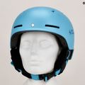 Gyermek síbukósisak Sweet Protection Winder MIPS Jr gleccserkék metálfényű 13