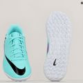 Gyermek focicipő Nike Jr Mercurial Vapor 15 Club TF hyper turquoise/black/ white/fuchsia dream 8