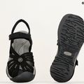 Női trekking szandál KEEN Rose fekete/semleges szürke 15