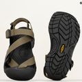 KEEN Zerraport II Military oliva/fekete férfi trekking szandál 14