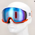 Síszemüveg POC Zonula Race hydrogen white/zink orange/partly blue 6