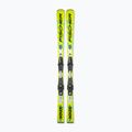 Alpesi sílécek Fischer RC4 Noize ST Yellow Superflex + kötések RC4 Z12 GW PR