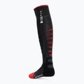 LENZ fűtött sízokni Heat Sock 5.1 Toe Cap Regular Fit szürke-piros 1070 2