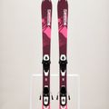Gyermek lesiklás síléc Salomon Lux Jr M + L6 bordeau/rózsaszín Salomon Lux Jr M + L6 bordeau/pink 11