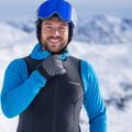 Férfi Komperdell Air mellény Light fekete/sárga 5