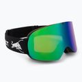 Síszemüveg Red Bull SPECT Rush matt black/brown with green mirror